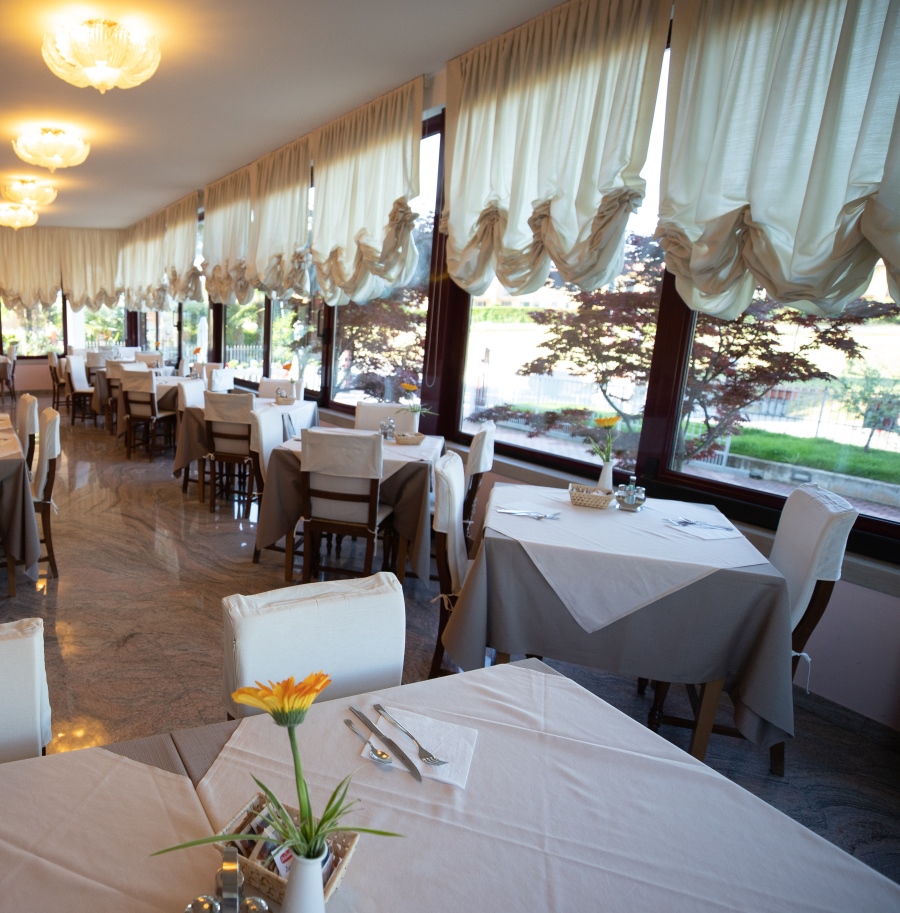 Sala colazioni Hotel Da Roberto